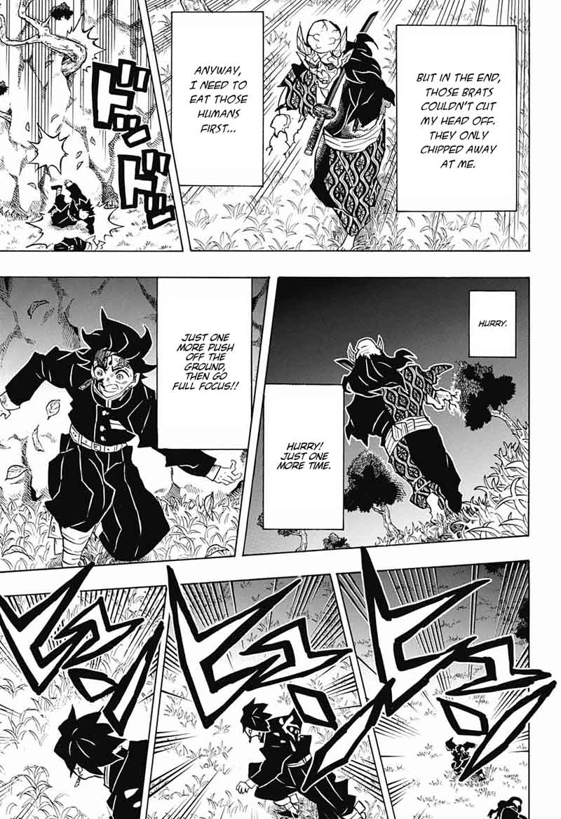 Kimetsu no Yaiba Chapter 125 page 17 - Chapter 125: Dawn Approaches