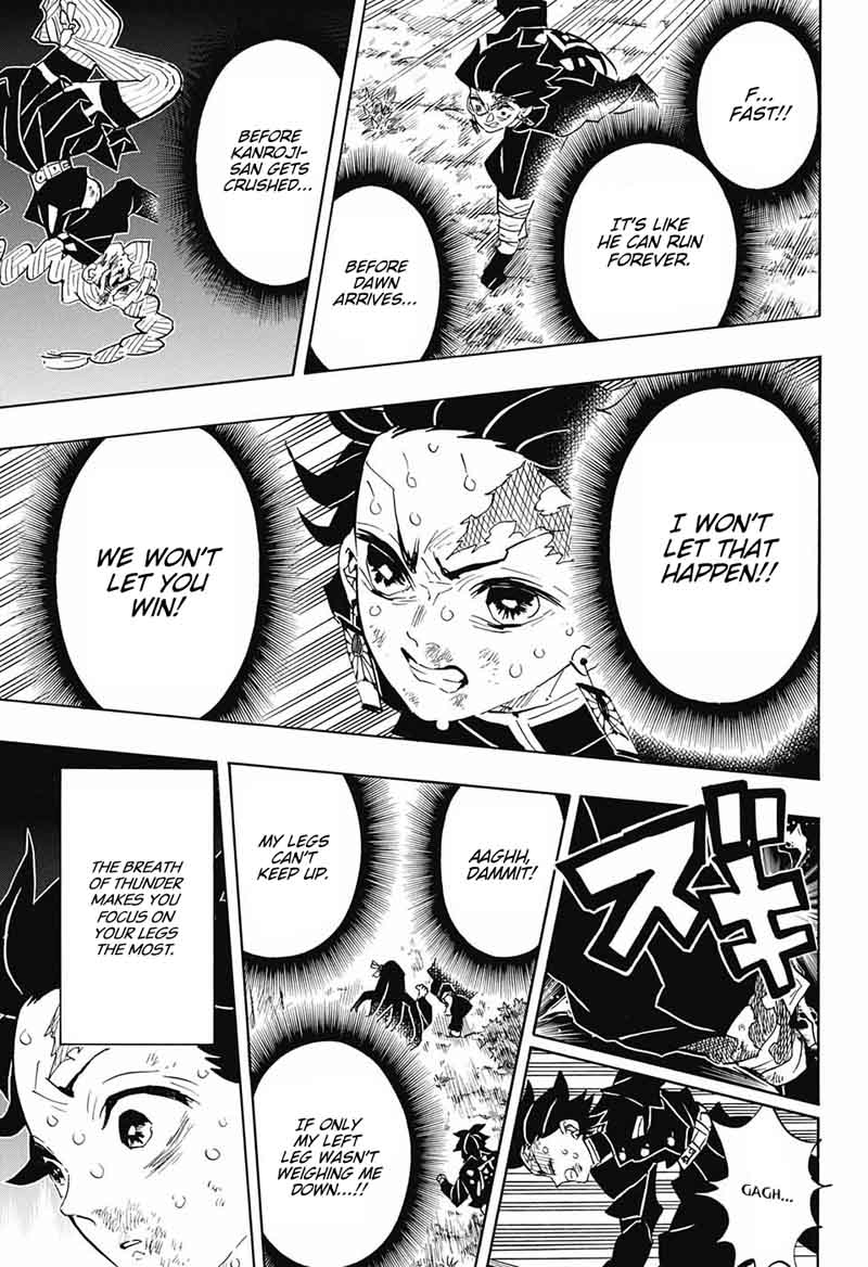 Kimetsu no Yaiba Chapter 125 page 5 - Chapter 125: Dawn Approaches