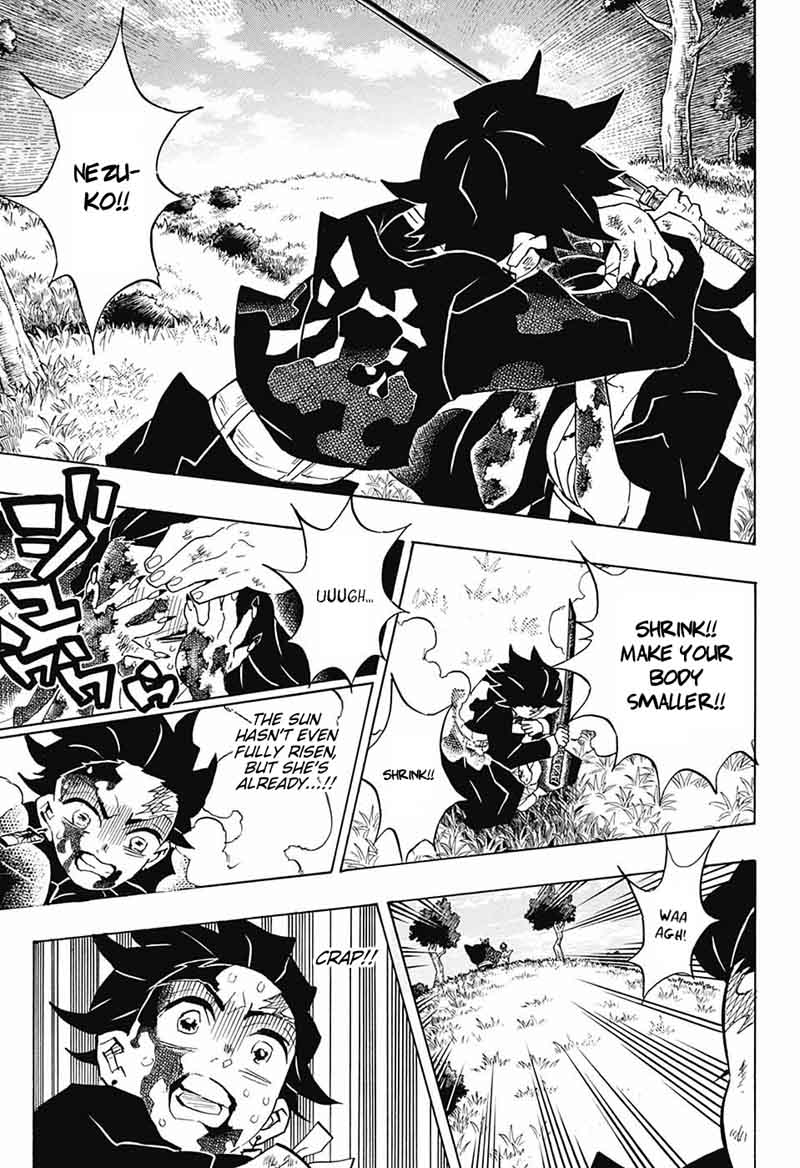 Kimetsu no Yaiba Chapter 126 page 7 - Chapter 126: Daybreak and First Light