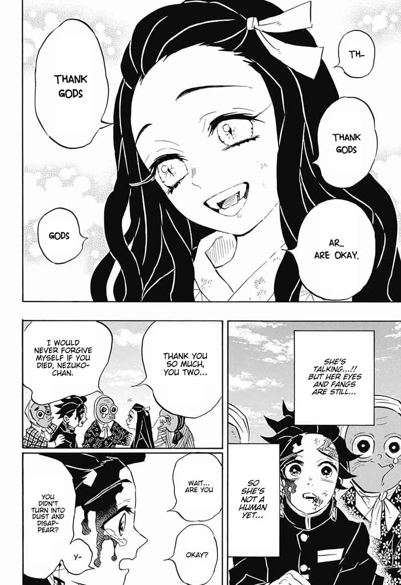 Kimetsu no Yaiba Chapter 127 page 4 - Chapter 127: The Rumble of Victory