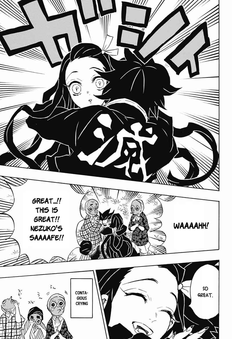 Kimetsu no Yaiba Chapter 127 page 5 - Chapter 127: The Rumble of Victory