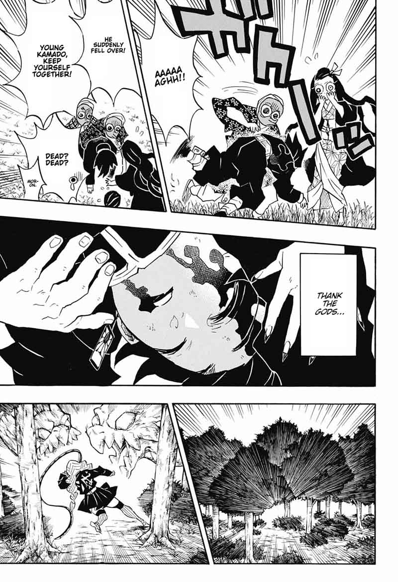 Kimetsu no Yaiba Chapter 127 page 7 - Chapter 127: The Rumble of Victory