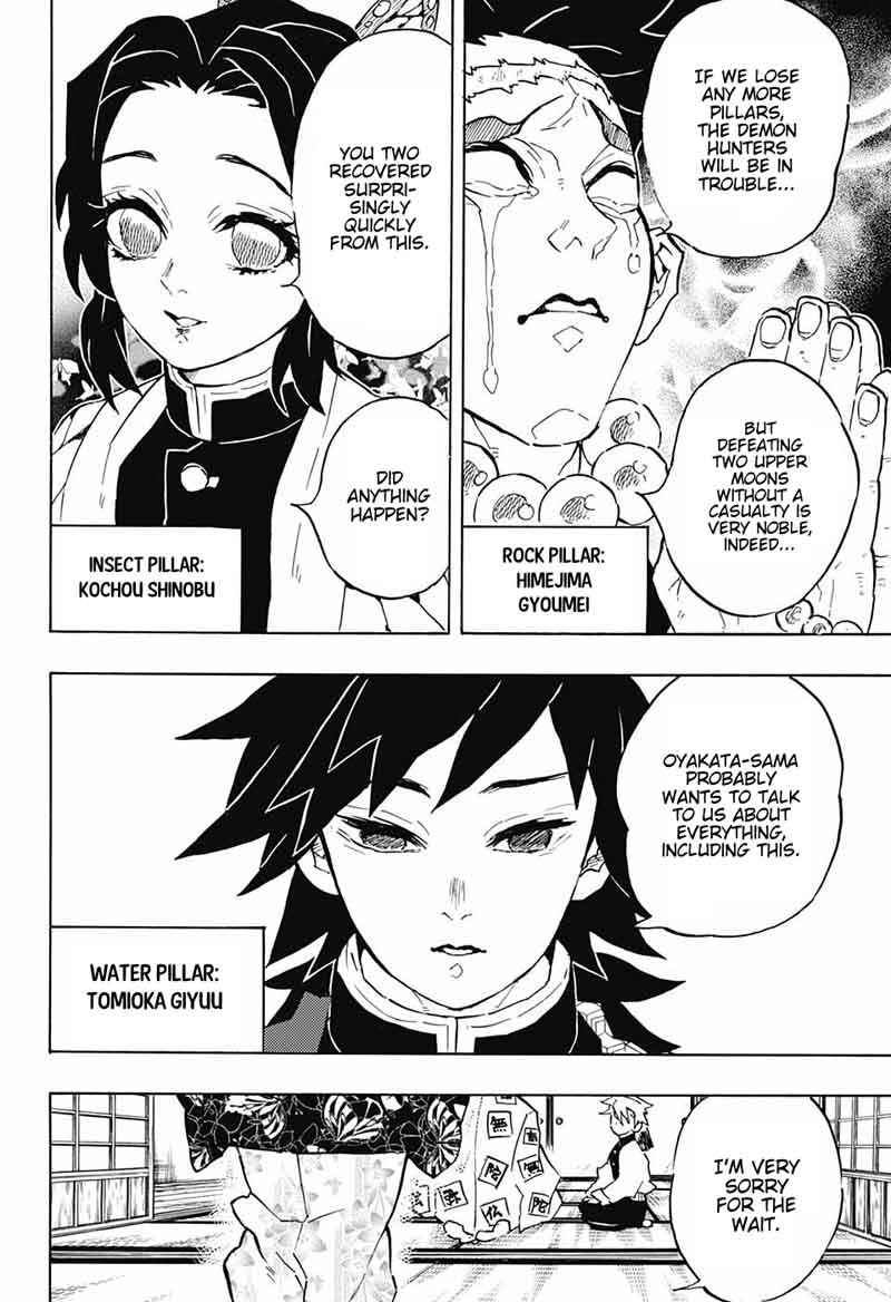 Kimetsu no Yaiba Chapter 128 page 10 - Chapter 128: A Request for Instruction
