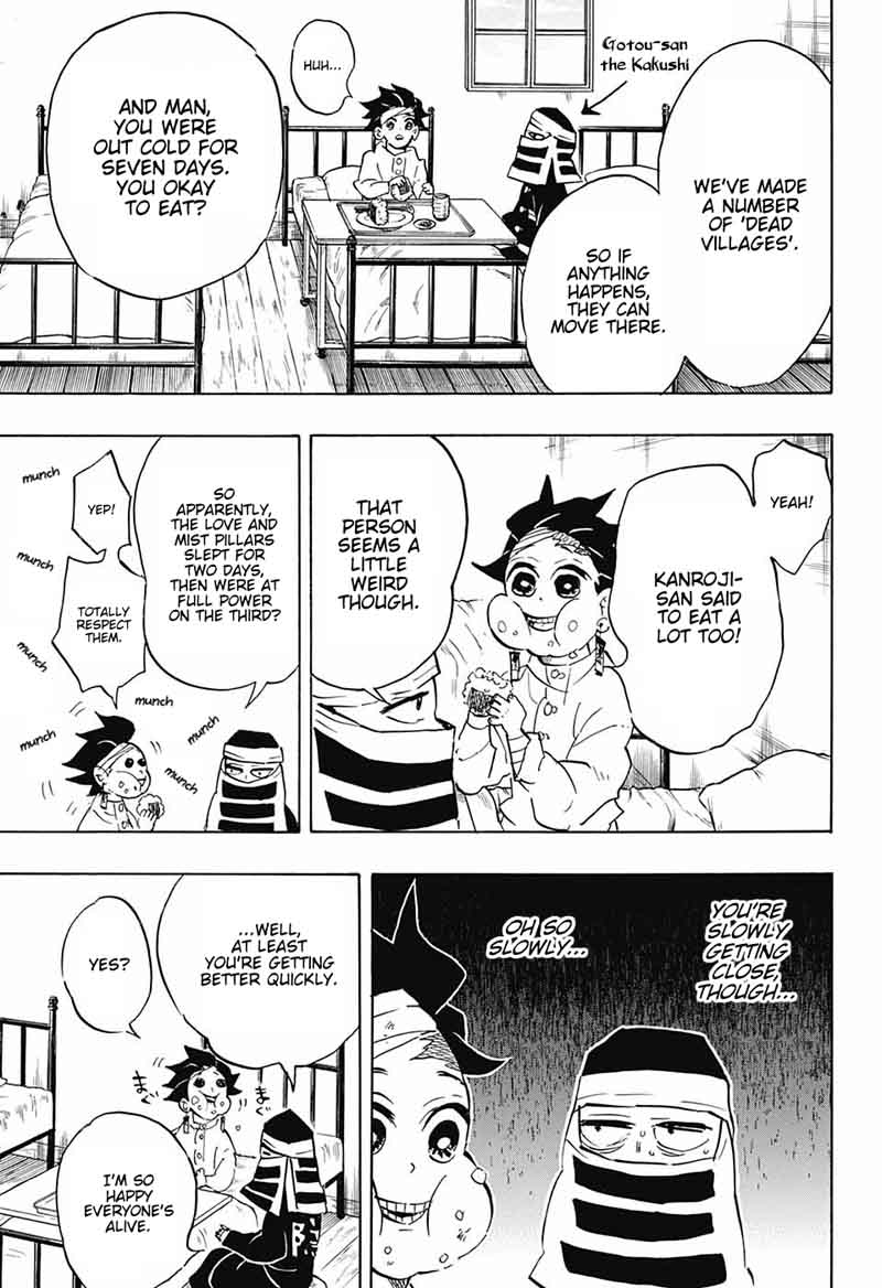 Kimetsu no Yaiba Chapter 128 page 3 - Chapter 128: A Request for Instruction