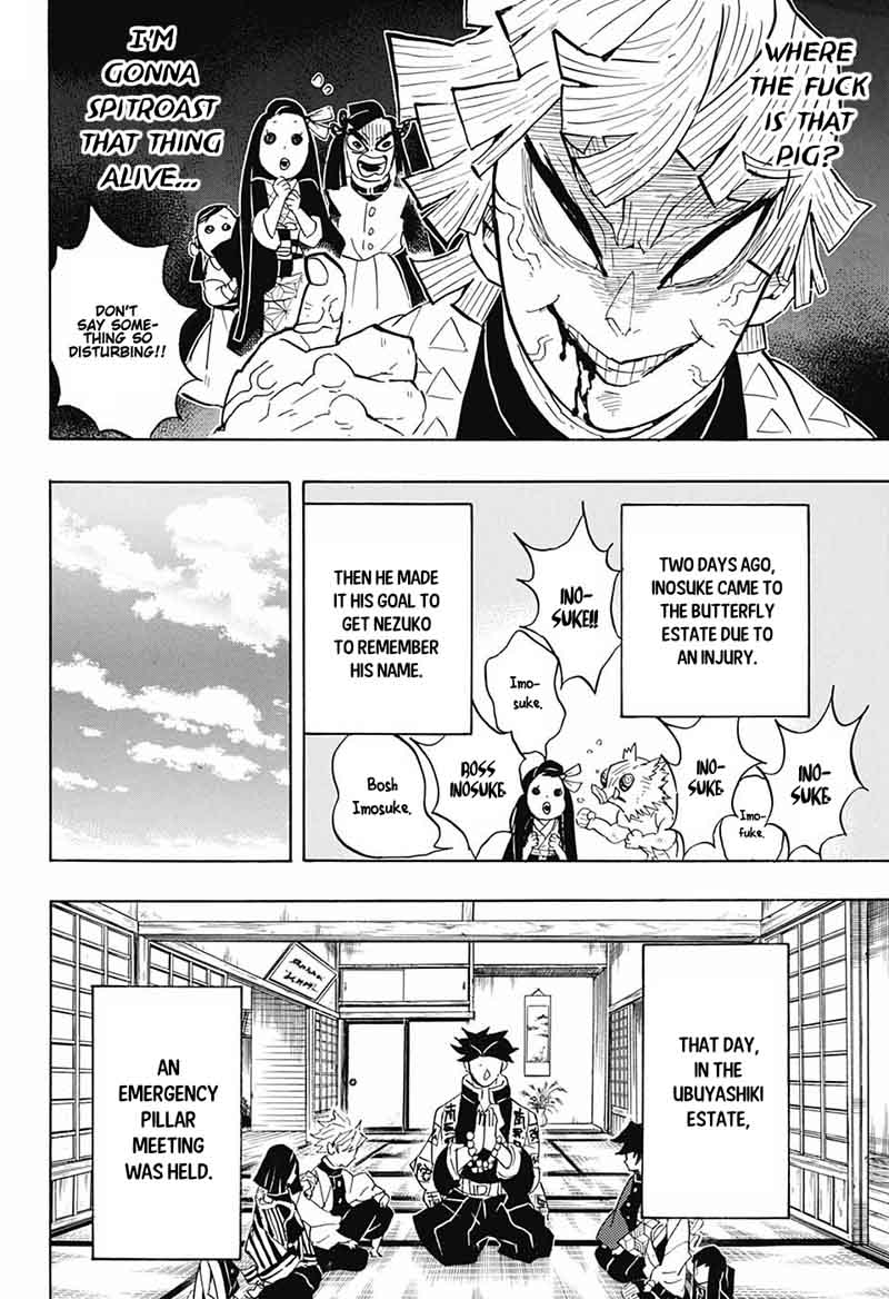 Kimetsu no Yaiba Chapter 128 page 8 - Chapter 128: A Request for Instruction