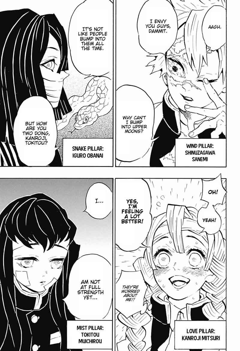 Kimetsu no Yaiba Chapter 128 page 9 - Chapter 128: A Request for Instruction