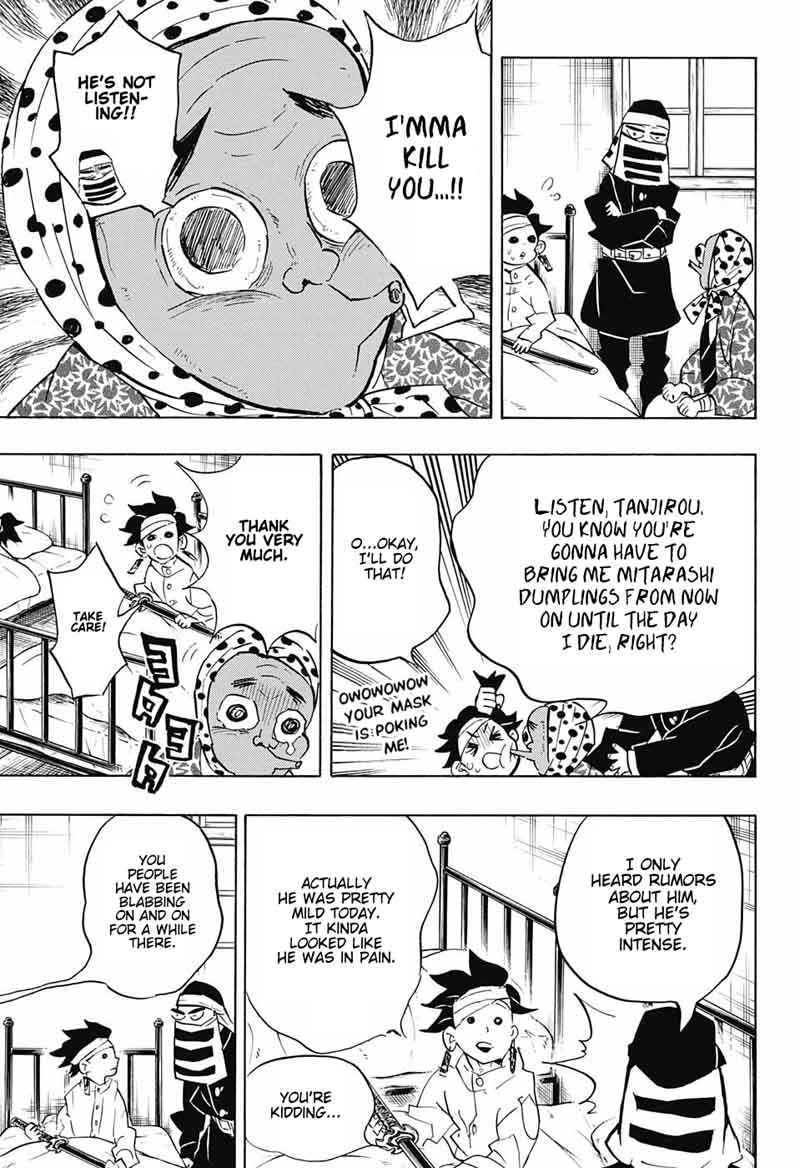 Kimetsu no Yaiba Chapter 129 page 17 - Chapter 129: To Become a Marked One