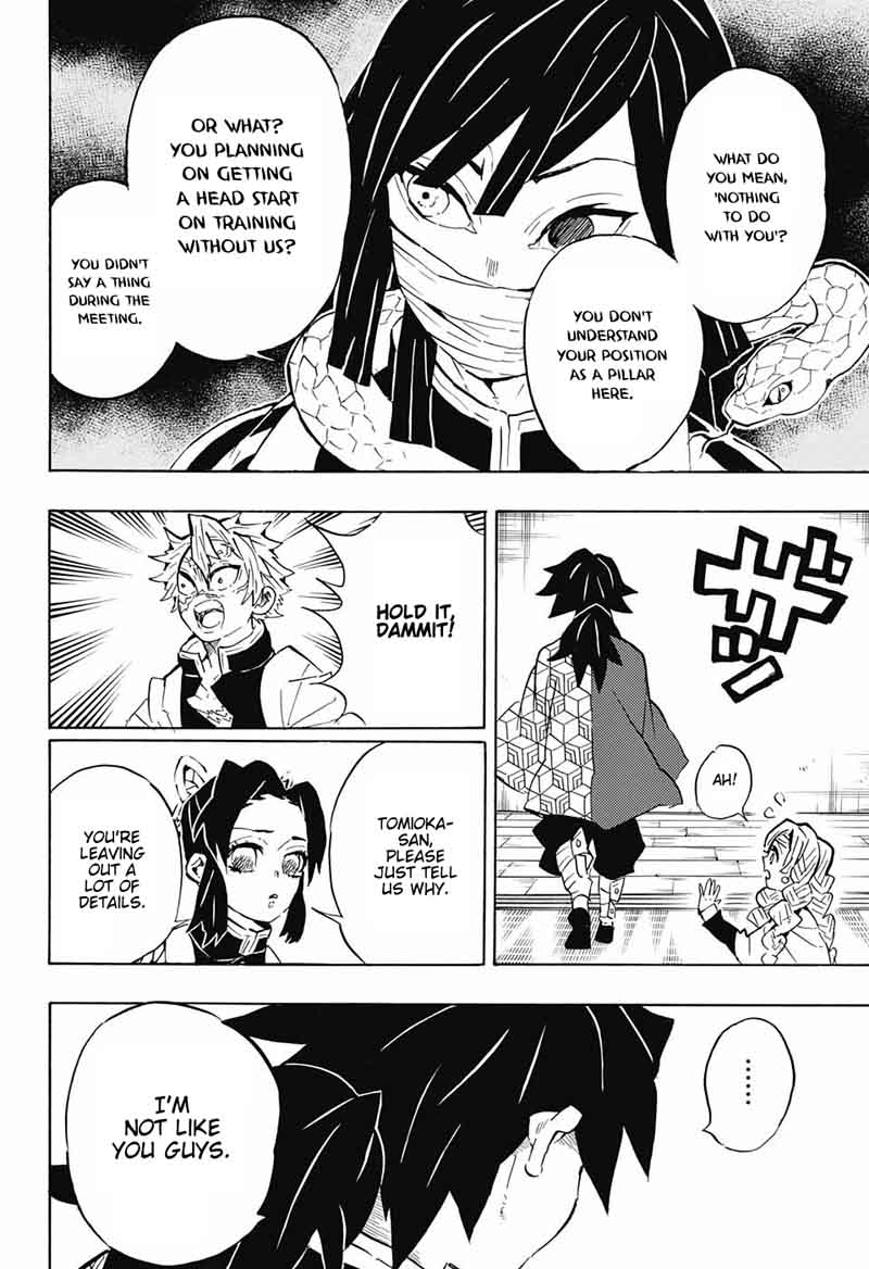Kimetsu no Yaiba Chapter 129 page 8 - Chapter 129: To Become a Marked One