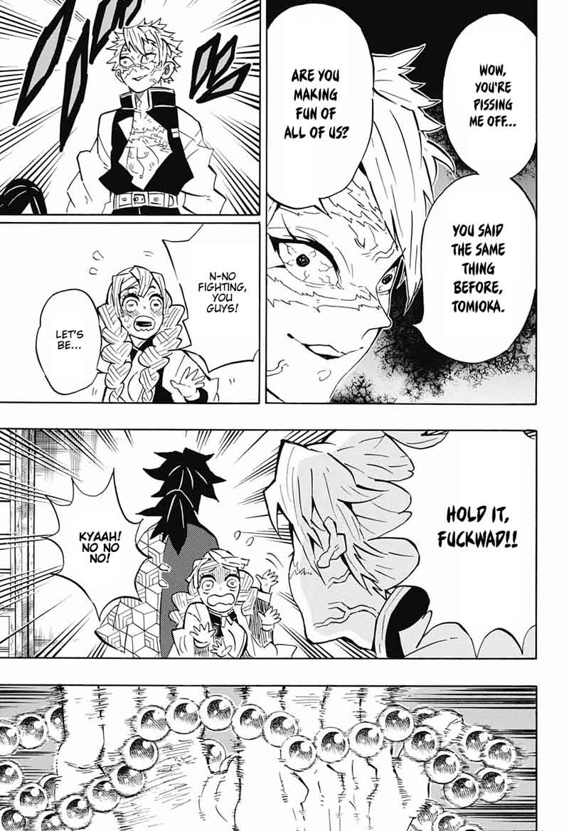 Kimetsu no Yaiba Chapter 129 page 9 - Chapter 129: To Become a Marked One