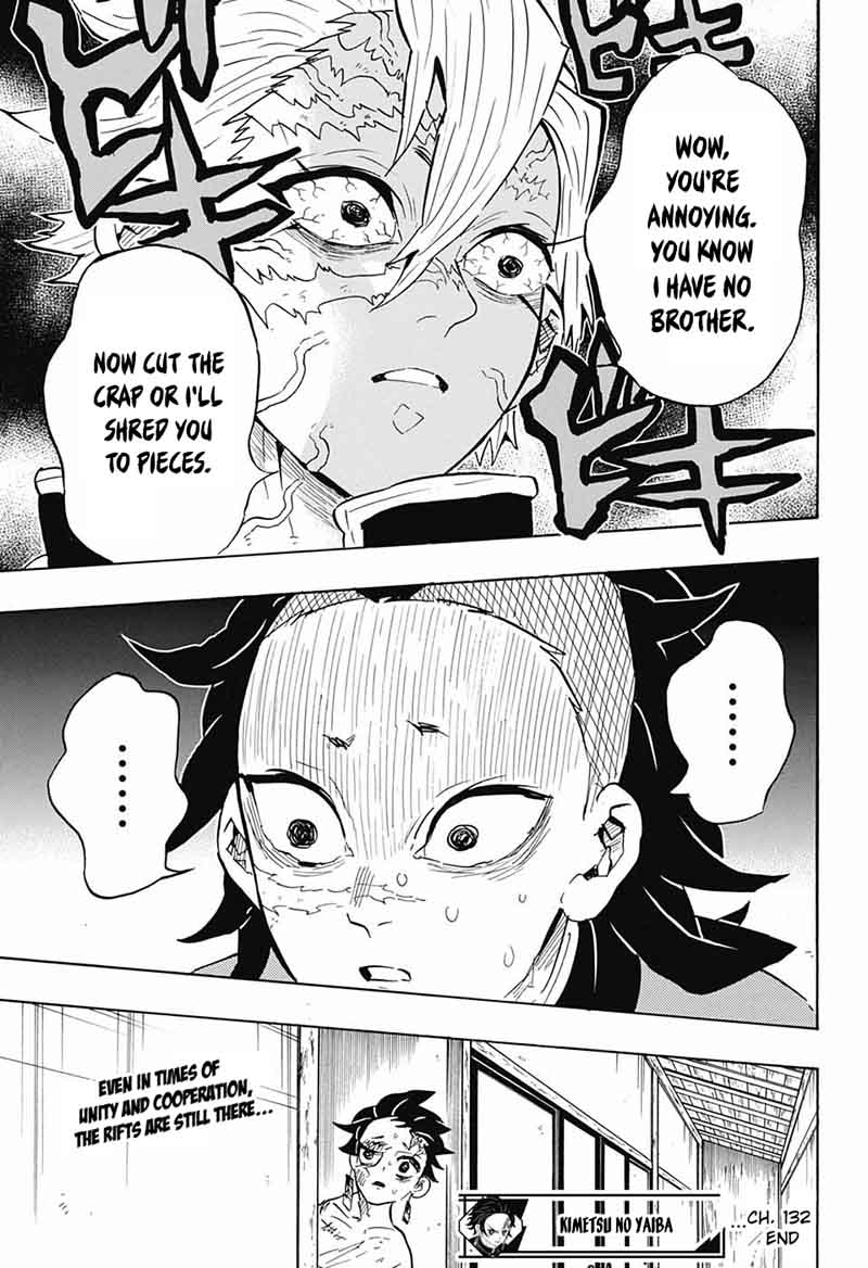 Kimetsu no Yaiba Chapter 132 page 19 - Chapter 132: Full Strength Training
