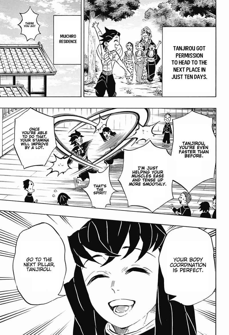 Kimetsu no Yaiba Chapter 132 page 3 - Chapter 132: Full Strength Training