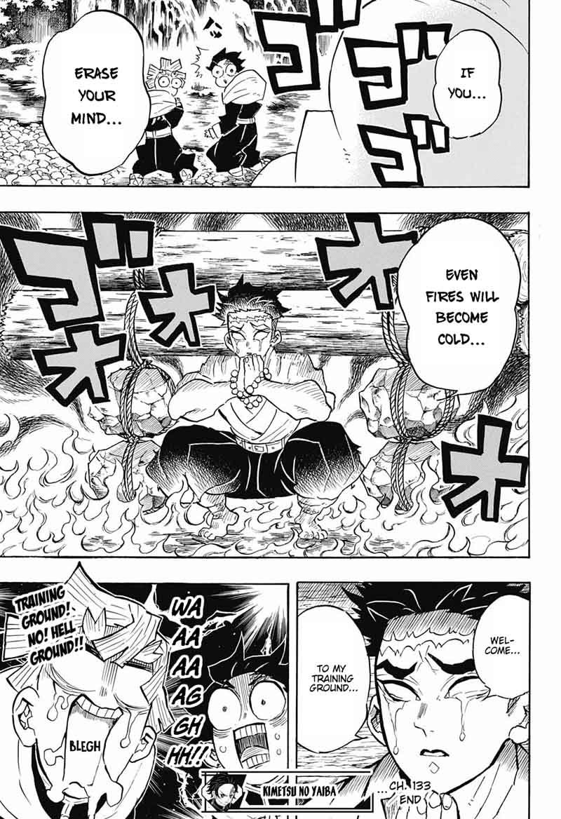 Kimetsu no Yaiba Chapter 133 page 19 - Chapter 133: Welcome
