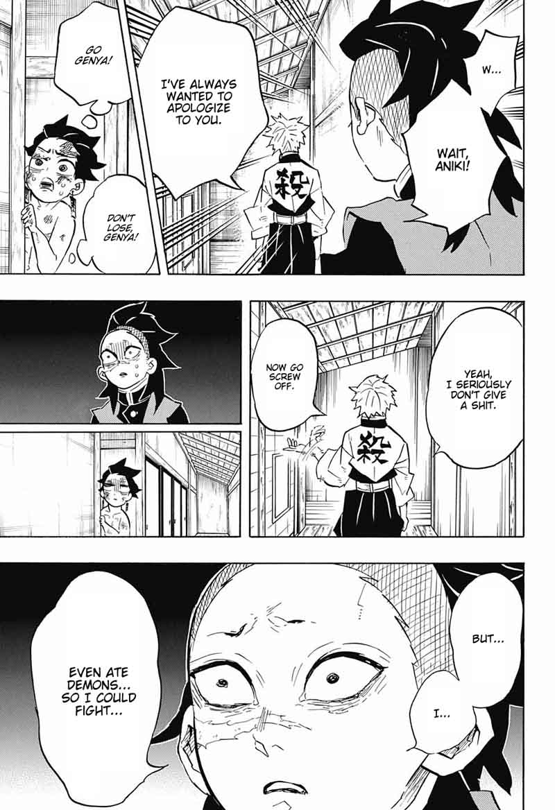 Kimetsu no Yaiba Chapter 133 page 3 - Chapter 133: Welcome