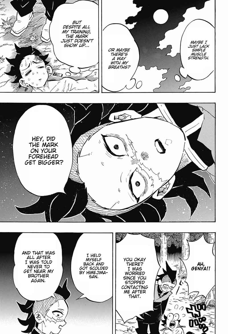 Kimetsu no Yaiba Chapter 134 page 15 - Chapter 134: Repetitive Action