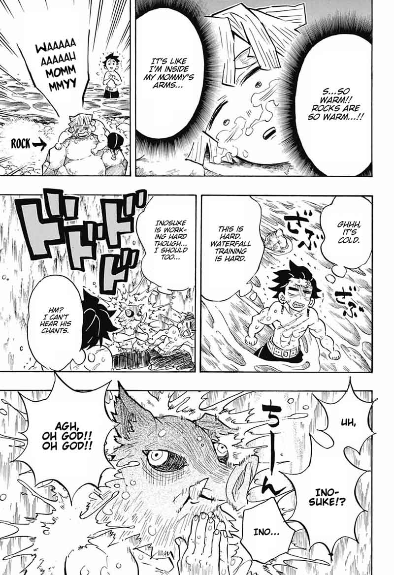 Kimetsu no Yaiba Chapter 134 page 5 - Chapter 134: Repetitive Action