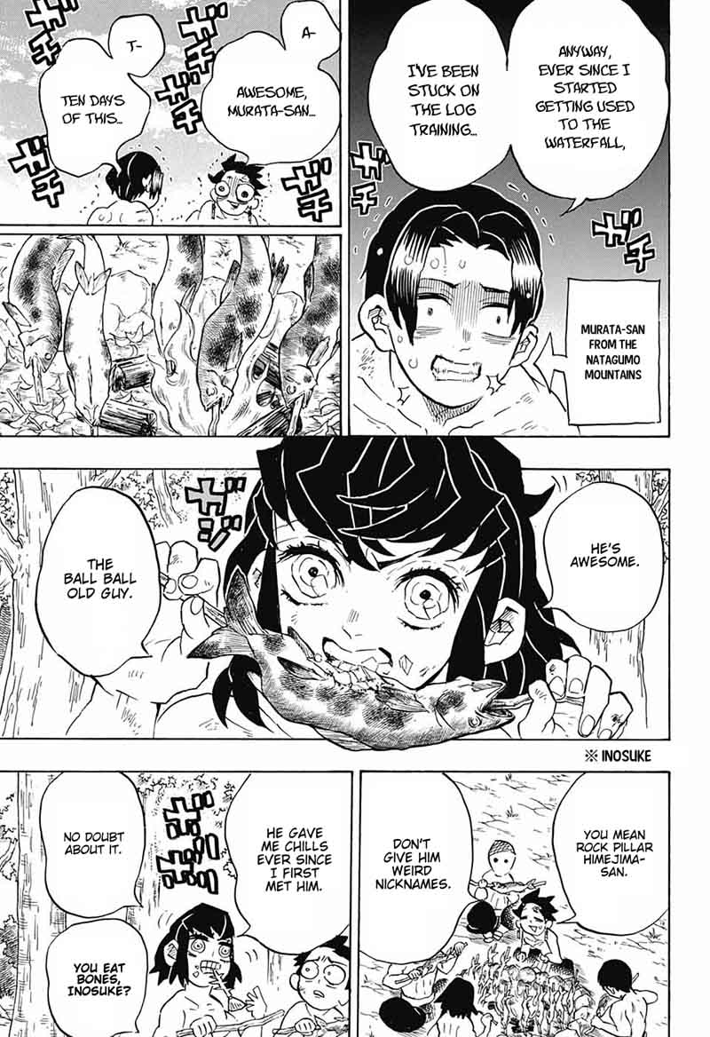 Kimetsu no Yaiba Chapter 134 page 7 - Chapter 134: Repetitive Action