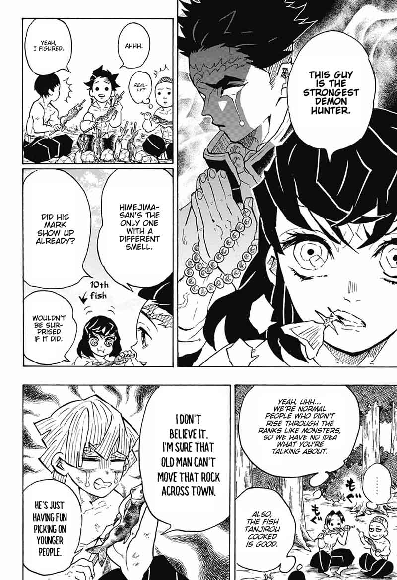 Kimetsu no Yaiba Chapter 134 page 8 - Chapter 134: Repetitive Action