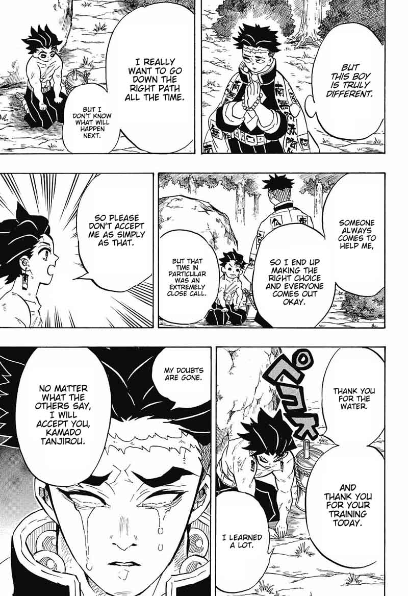 Kimetsu no Yaiba Chapter 135 page 11 - Chapter 135: Gyomei Himejima