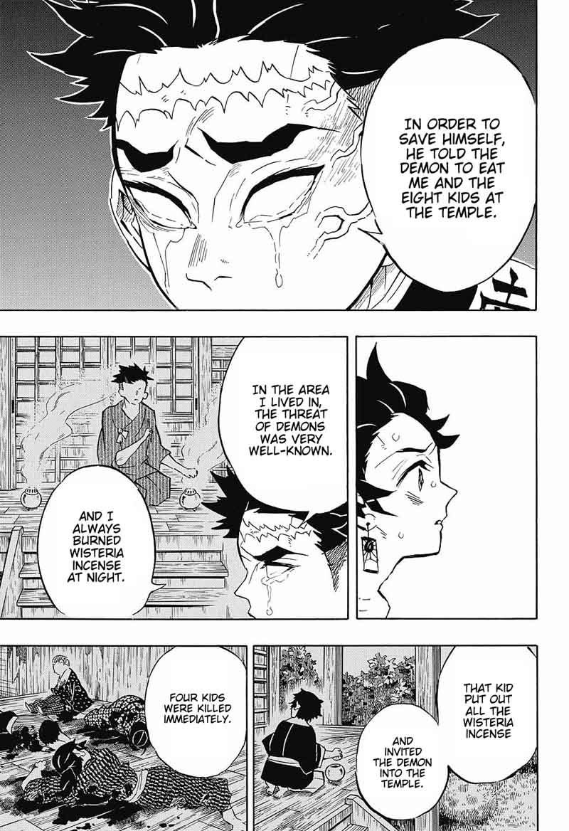 Kimetsu no Yaiba Chapter 135 page 13 - Chapter 135: Gyomei Himejima
