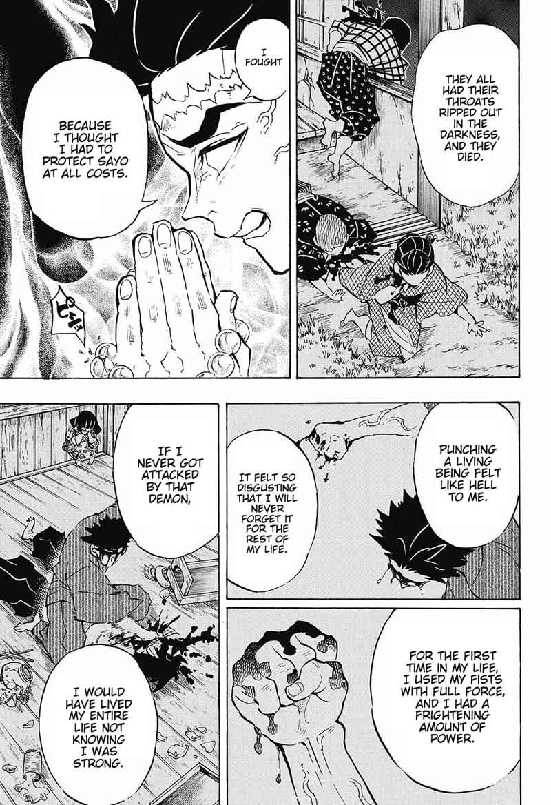 Kimetsu no Yaiba Chapter 135 page 15 - Chapter 135: Gyomei Himejima