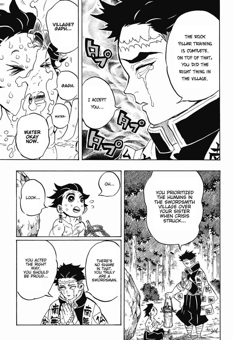 Kimetsu no Yaiba Chapter 135 page 9 - Chapter 135: Gyomei Himejima