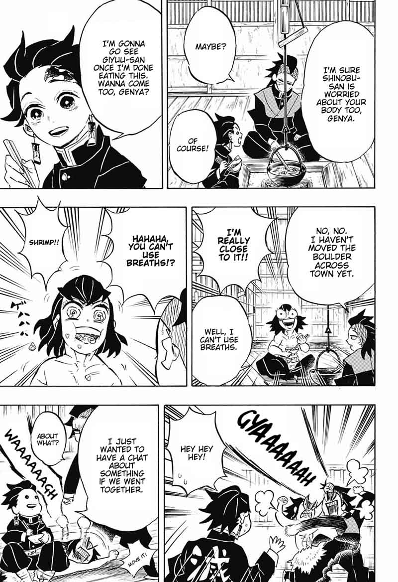 Kimetsu no Yaiba Chapter 136 page 3 - Chapter 136: Moving