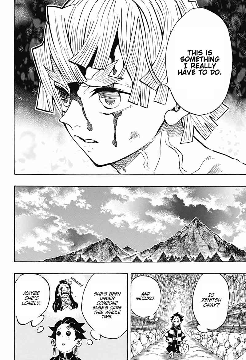 Kimetsu no Yaiba Chapter 136 page 6 - Chapter 136: Moving