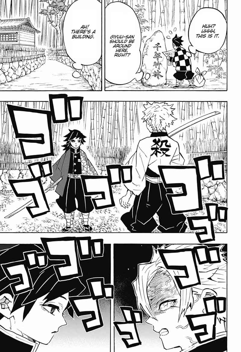 Kimetsu no Yaiba Chapter 136 page 7 - Chapter 136: Moving