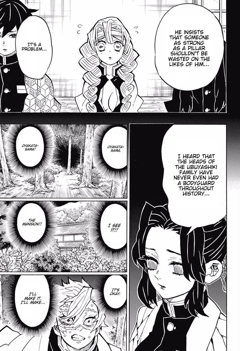 Kimetsu no Yaiba Chapter 138 page 3 - Chapter 138: A Sudden Turn