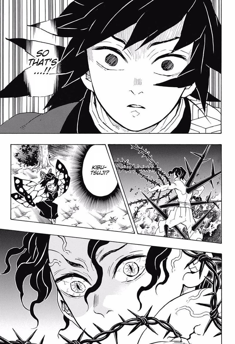 Kimetsu no Yaiba Chapter 139 page 11 - Chapter 139: Falling
