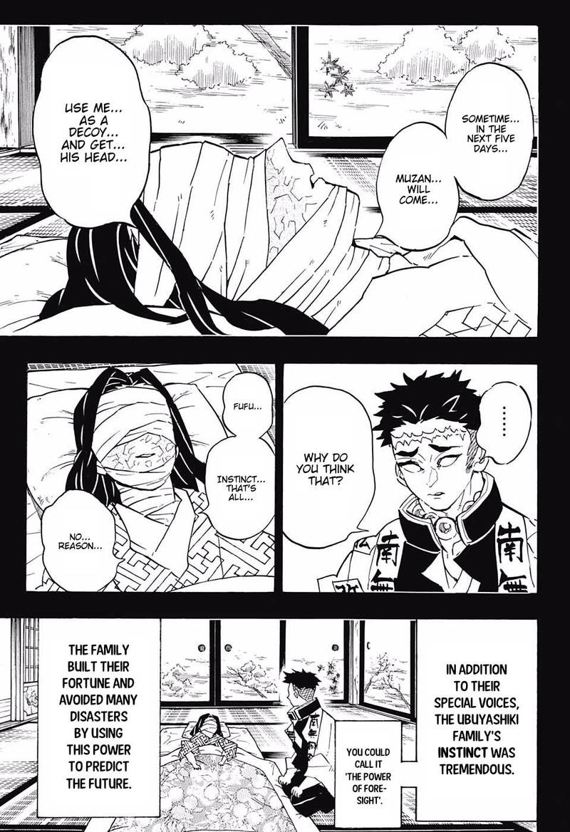 Kimetsu no Yaiba Chapter 139 page 3 - Chapter 139: Falling