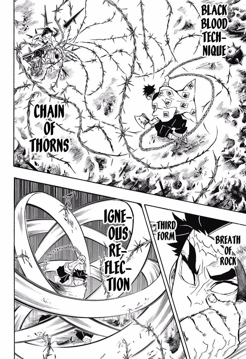 Kimetsu no Yaiba Chapter 139 page 8 - Chapter 139: Falling