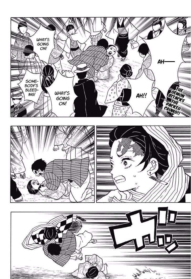 Kimetsu no Yaiba Chapter 14 page 2 - Chapter 14: Kibutsuji's Wrath / The Smell of Enchanting Blood