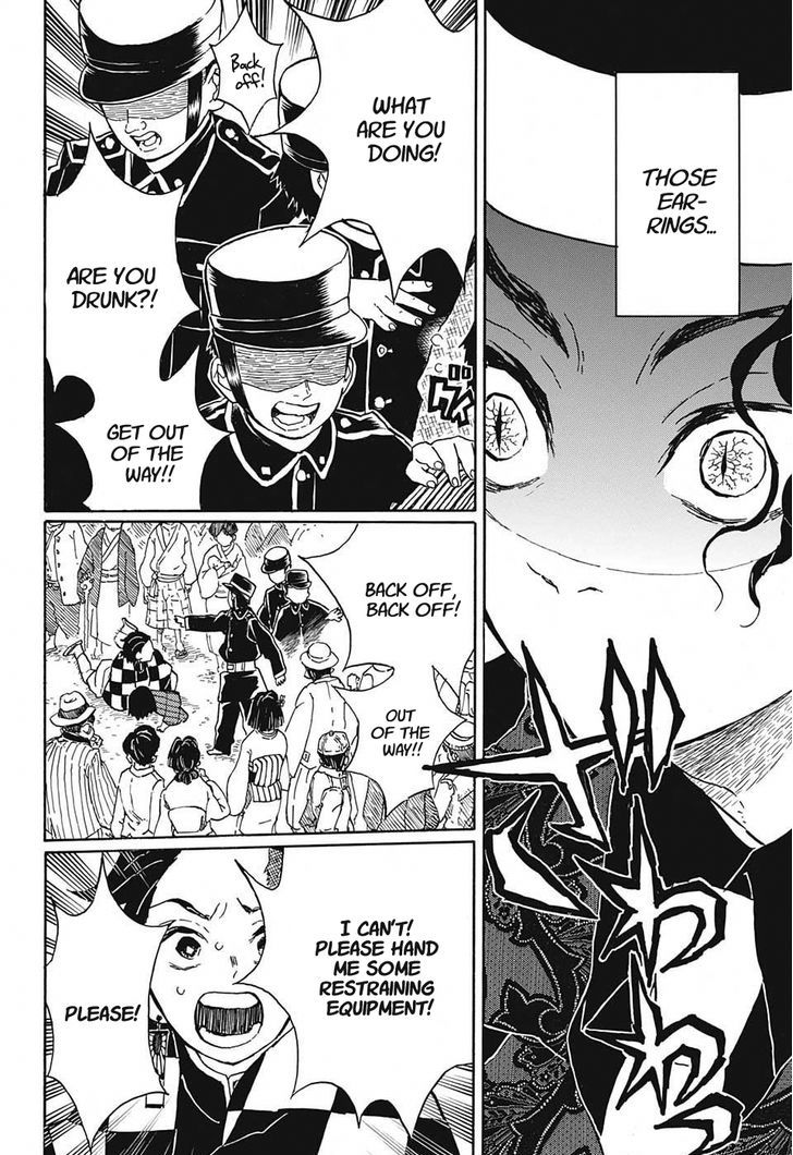 Kimetsu no Yaiba Chapter 14 page 6 - Chapter 14: Kibutsuji's Wrath / The Smell of Enchanting Blood
