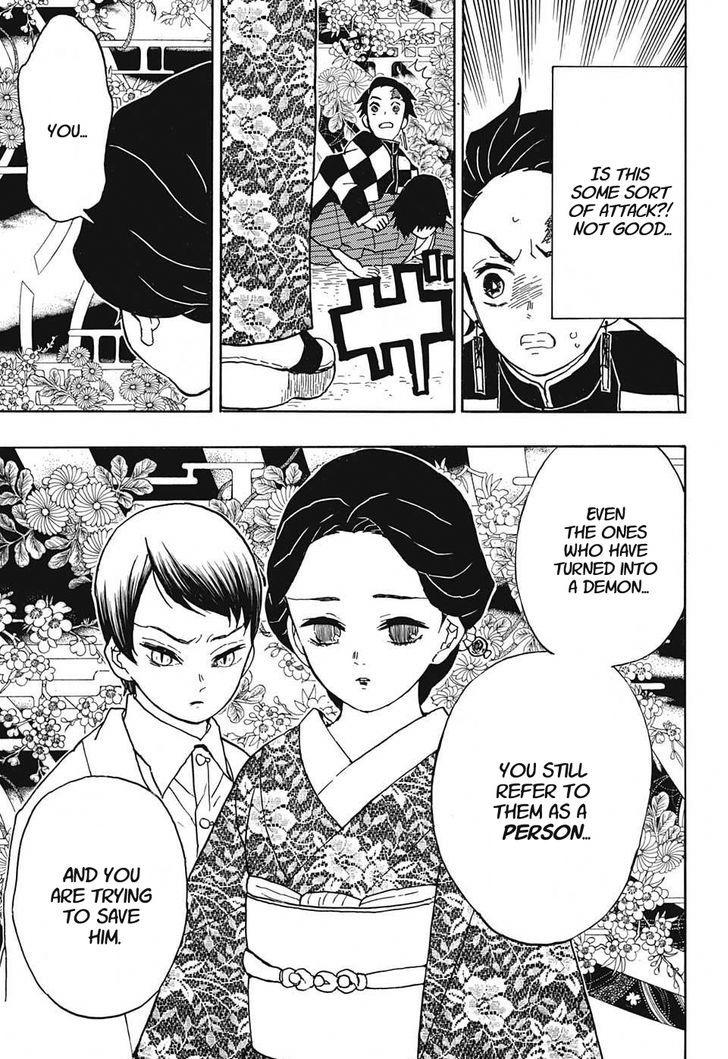 Kimetsu no Yaiba Chapter 14 page 9 - Chapter 14: Kibutsuji's Wrath / The Smell of Enchanting Blood