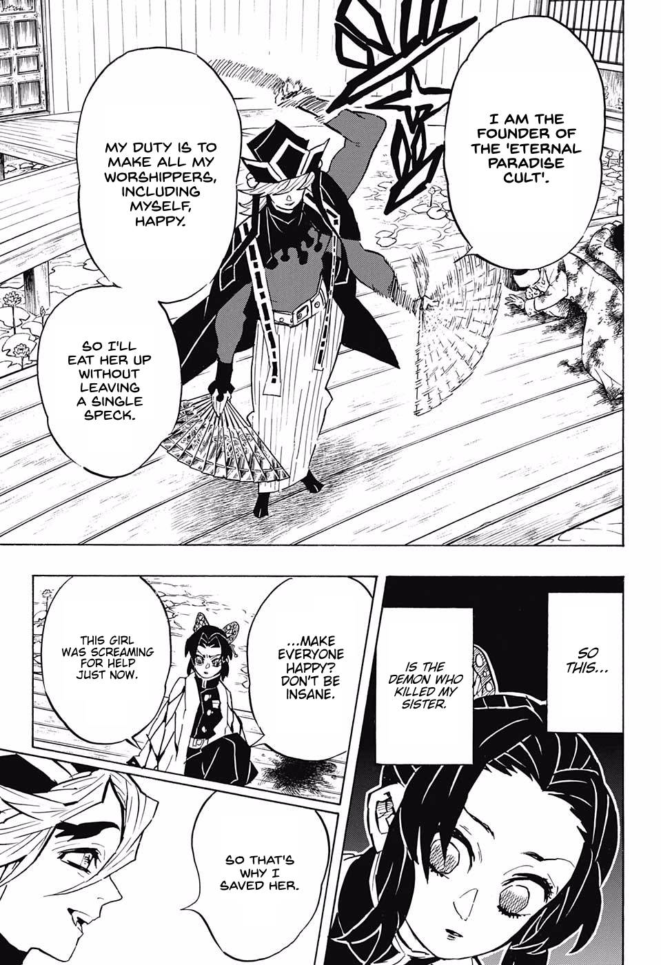 Kimetsu no Yaiba Chapter 141 page 9 - Chapter 141: Vengeance