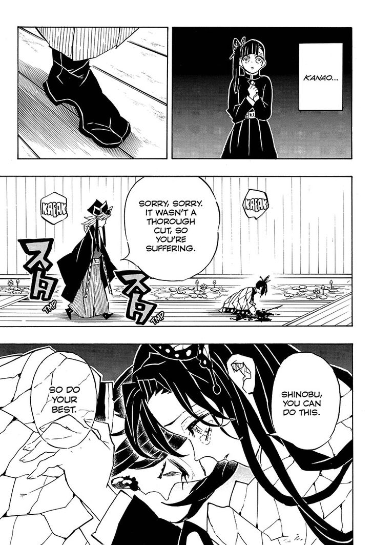 Kimetsu no Yaiba Chapter 142 page 13 - Chapter 142: Insect Hashira, Shinobu Kocho