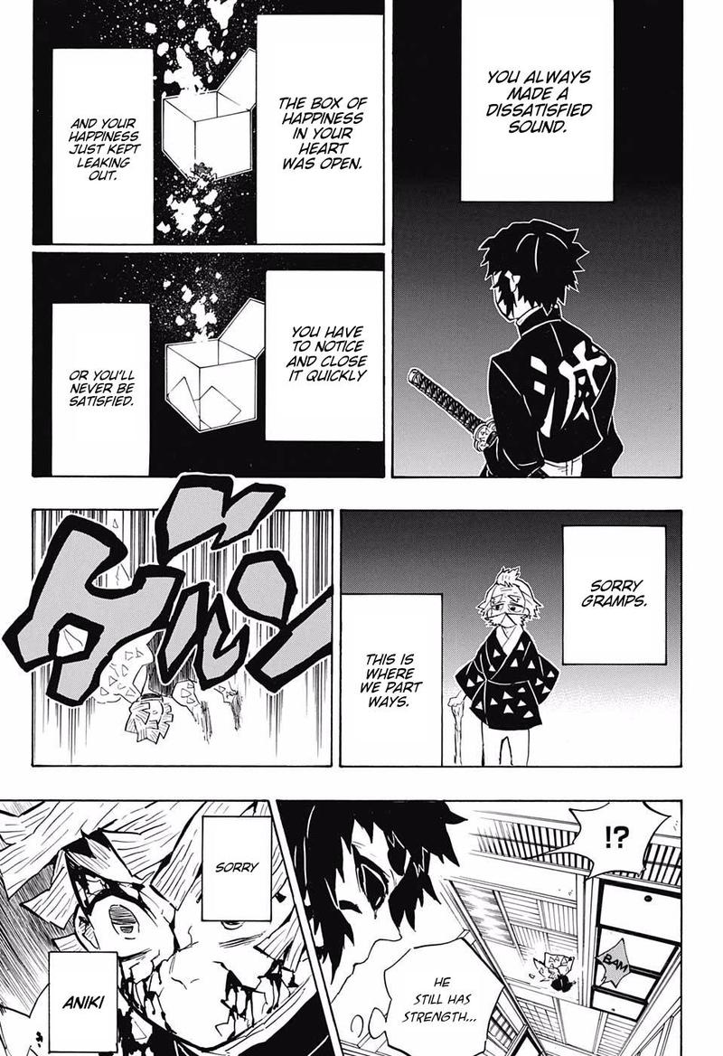 Kimetsu no Yaiba Chapter 145 page 14 - Chapter 145: Box of Happiness