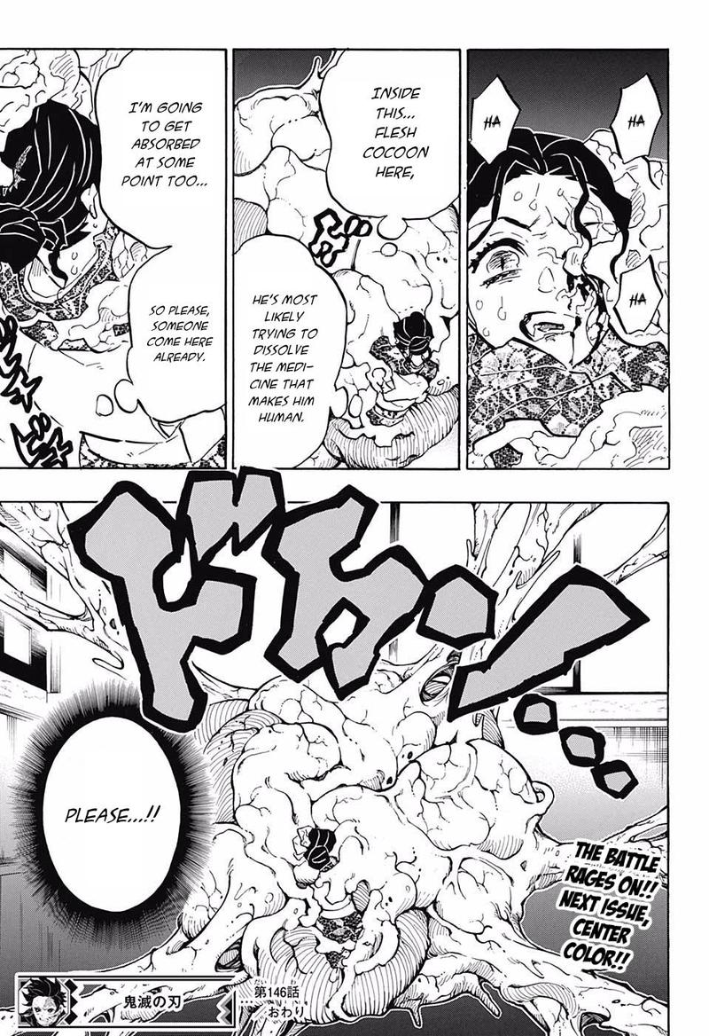 Kimetsu no Yaiba Chapter 146 page 19 - Chapter 146: Pride