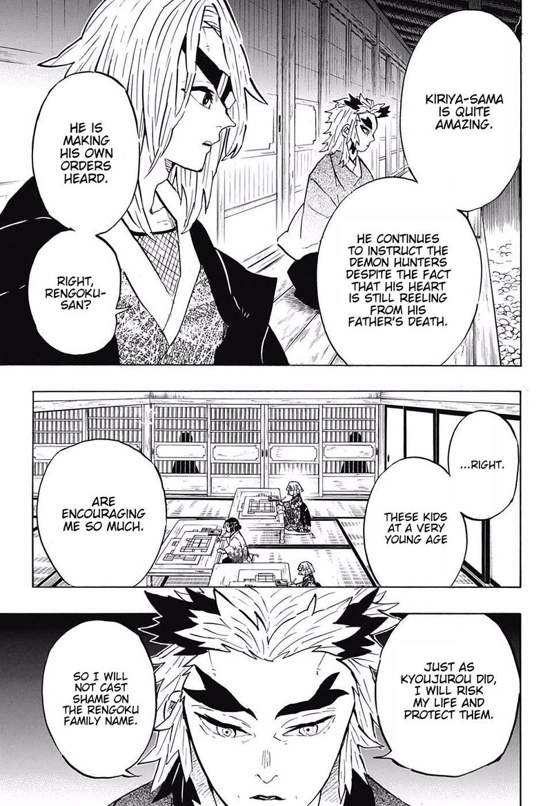 Kimetsu no Yaiba Chapter 147 page 4 - Chapter 147: Small Cogs