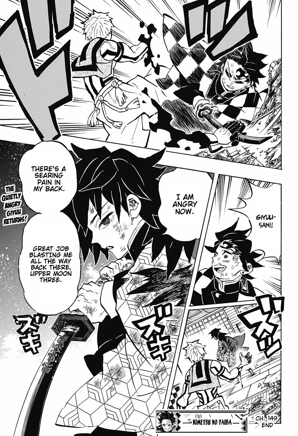 Kimetsu no Yaiba Chapter 149 page 19 - Chapter 149: Disgust