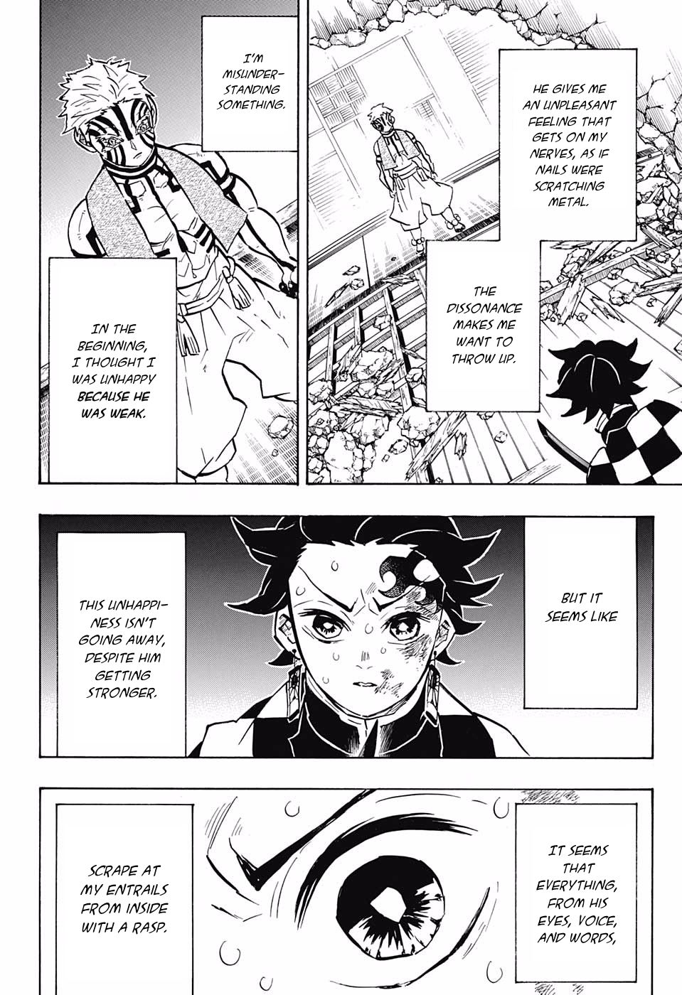 Kimetsu no Yaiba Chapter 149 page 2 - Chapter 149: Disgust
