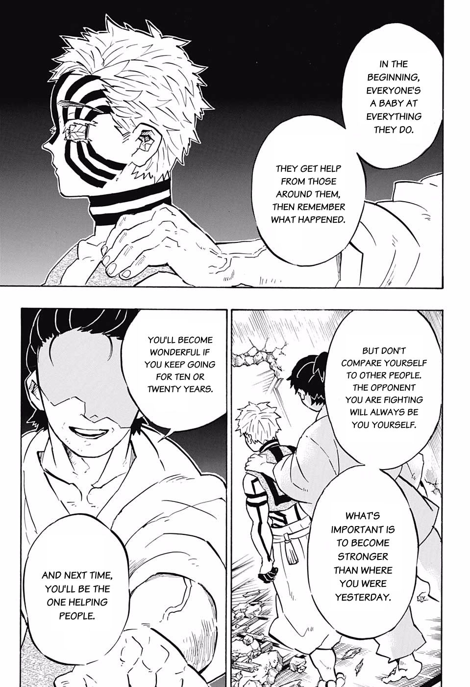 Kimetsu no Yaiba Chapter 149 page 3 - Chapter 149: Disgust