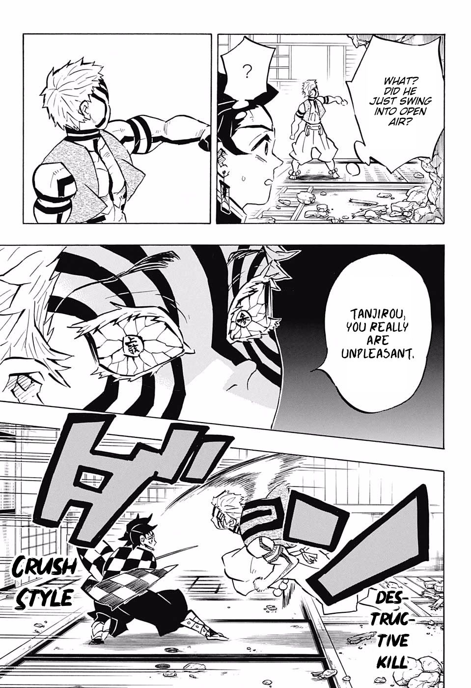 Kimetsu no Yaiba Chapter 149 page 5 - Chapter 149: Disgust