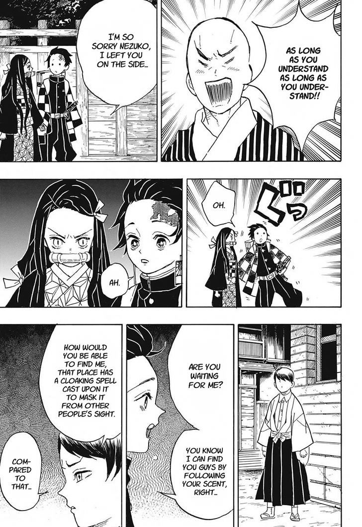 Kimetsu no Yaiba Chapter 15 page 3 - Chapter 15: The Doctor's Opinion