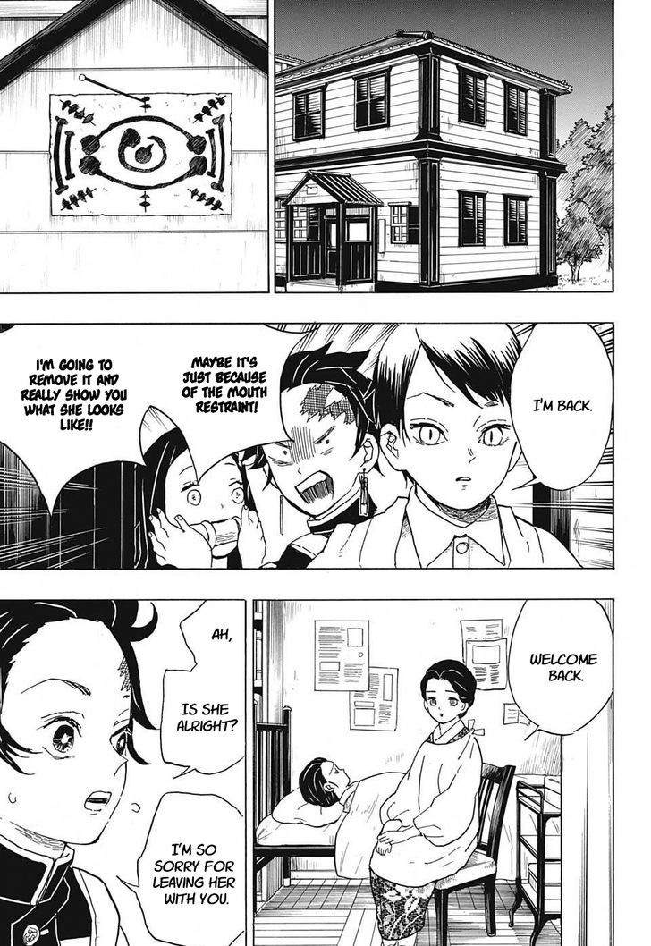 Kimetsu no Yaiba Chapter 15 page 5 - Chapter 15: The Doctor's Opinion