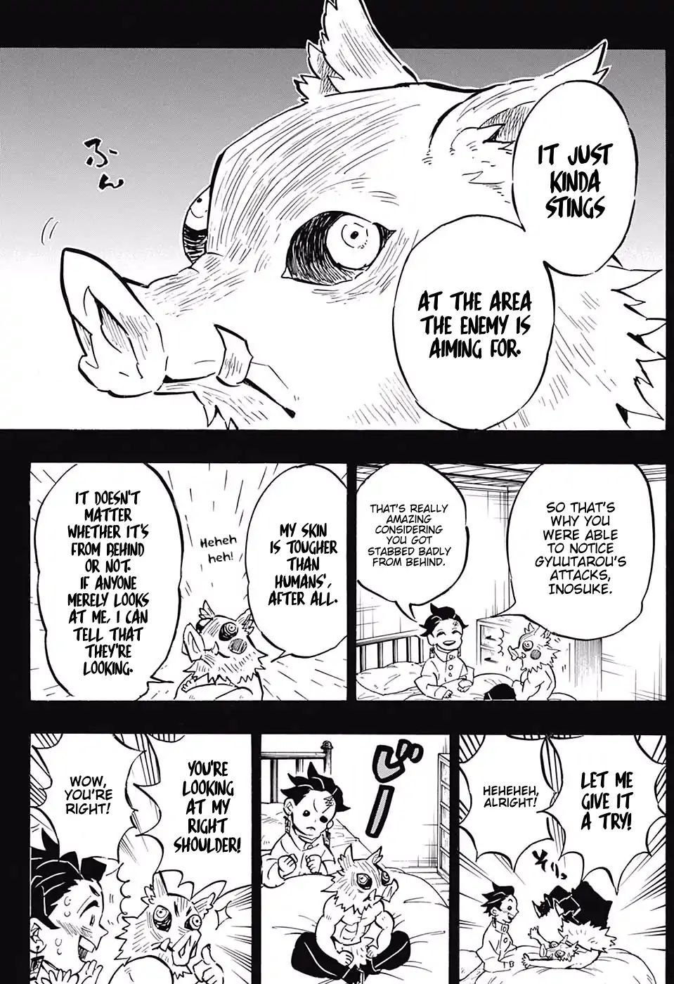 Kimetsu no Yaiba Chapter 150 page 11 - Chapter 150: Noticing