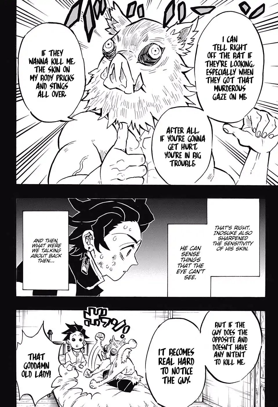 Kimetsu no Yaiba Chapter 150 page 12 - Chapter 150: Noticing