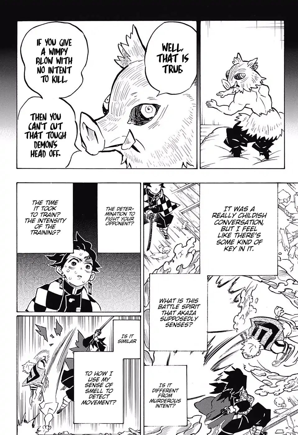 Kimetsu no Yaiba Chapter 150 page 14 - Chapter 150: Noticing
