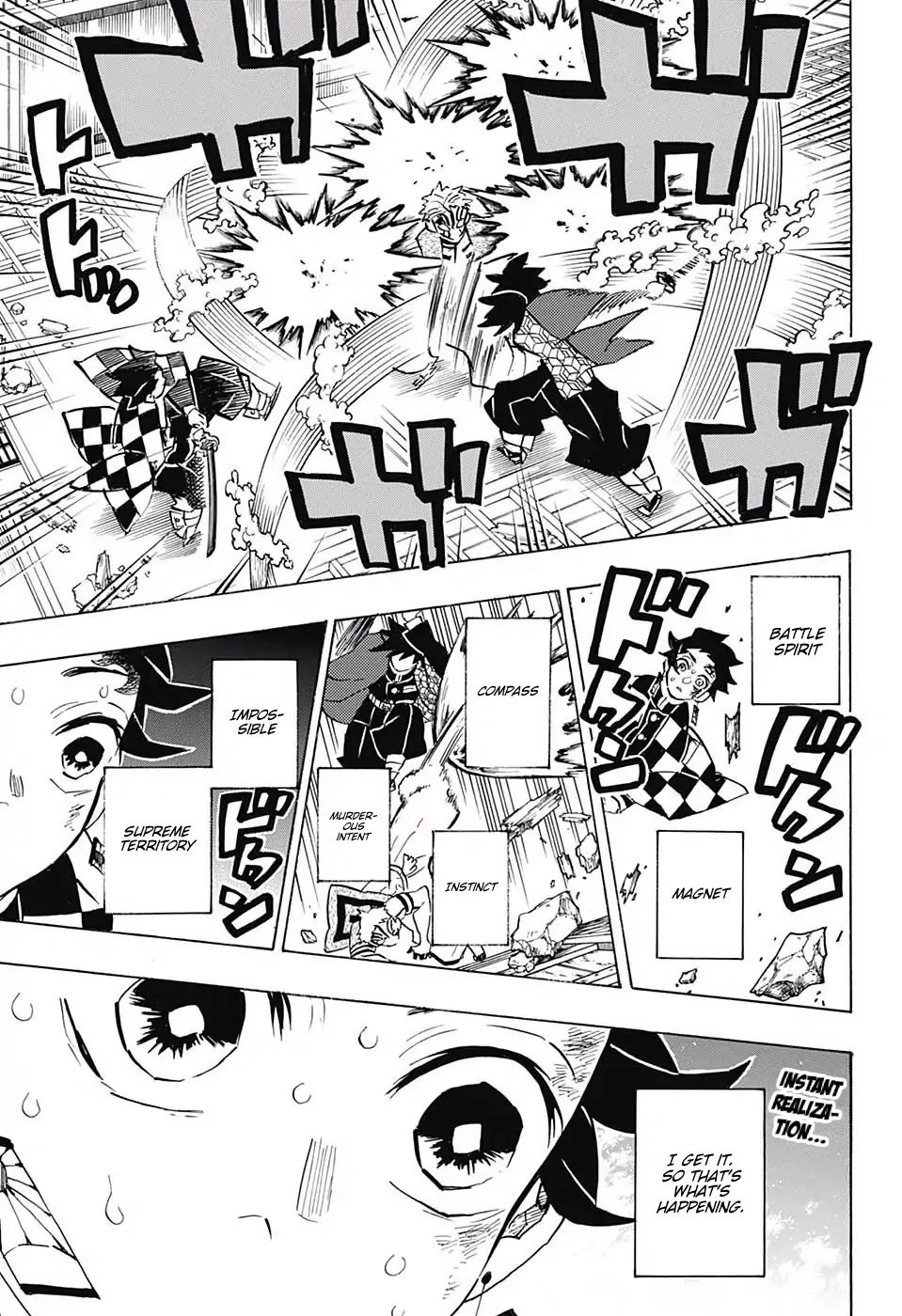 Kimetsu no Yaiba Chapter 150 page 19 - Chapter 150: Noticing